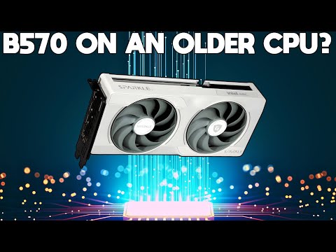 Testing the Intel Arc B570 on an older processor...