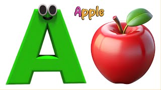 ABC Phonics Song - Toddler Learning Video Songs , A for Apple , Nursery Rhymes , Alphabet song