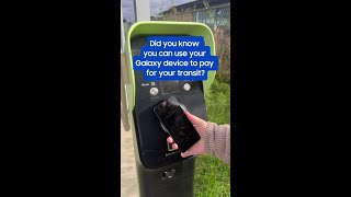 Tap, Pay, Go: Samsung Wallet App for Easy Transit!