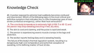 Daily Quiz ep115 Occupational Health Assessment   January 28 2026 BCSP