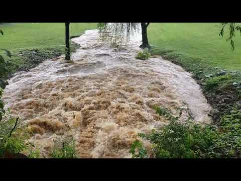 Warning! Flash Flood!! Threatens BBQ Competition!!
