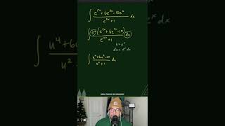 Integral Involving e^x, u-sub, and long division! #mathtricks #calculus #calculushelp #mathematics