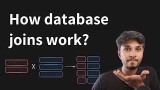 How nested loop, hash, and merge joins work.