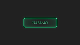 HTML CSS Animated Glowing Button Tutorial | Neon Hover Effect Button