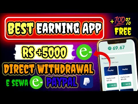 New esewa earning app 2024 | new nepali earning app 2024 | PayPal earning app 2024 | esewa earnings