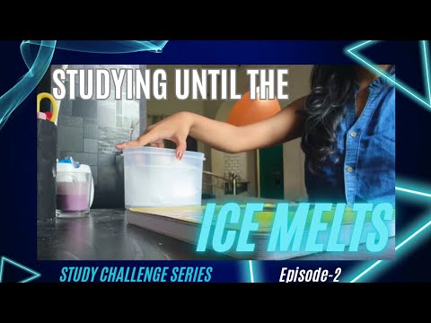Studying Until The Ice Melts – THE MOTIVATION YOU DIDN'T KNOW YOU NEEDED 🧊💯
