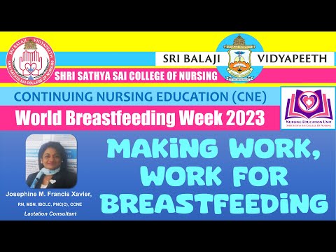 CNE on Breastfeeding Awareness Among Working Women