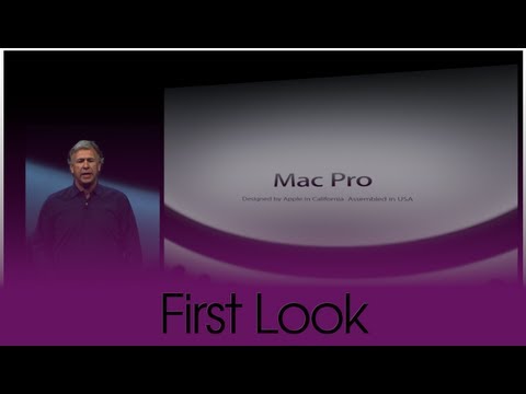 First Look At The New Mac Pro