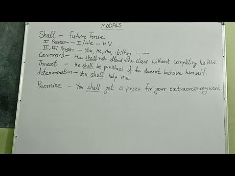 Modals in English Grammar| Part-8|English Grammar Classes|#englishgrammar #modals #uttamclasses