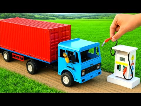 DIY Mini Machines | Tractor, Truck & Road Building Projects