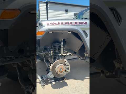 Jeep Inner Fender Liner Replacement! #offroad #jeep #adventure #automobile