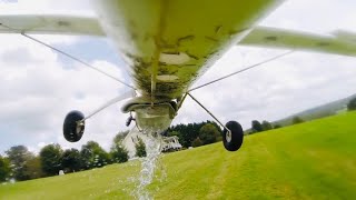 Trying to put fire out with a RC plane, is it possible? Fail/Win?
