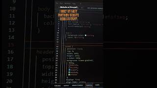 portfolio website using ai#daily #coding #codeprep #ytshorts #html #beginner #studymotivation