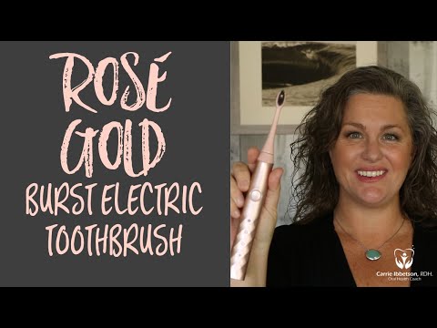 BURST Coupon Code & BURST Rose Gold Toothbrush Review
