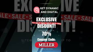 Get Dynamic & Digital Sitewide Code! #SocialMediaMarketing #DigitalStrategy #OnlineGrowth #Brands