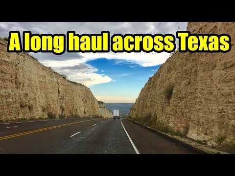 A long haul across Texas - Ep. 37 - Full Time RV Living