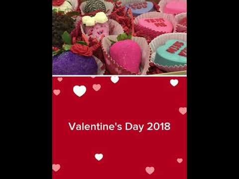 Valentine's Chocolate Covered Strawberries 2018