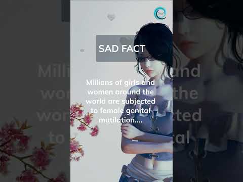 Genital mutilation harms the body and mind! Leave your opinion 👇 #shorts #sad #fgm #sadfacts