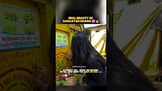 || REAL BEAUTY OF HINDUISUM SANATAN DHARM 🕉️🔥|| #sanatani #hindu