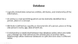 What is Database | Types of Database | Database Examples | Explained