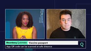 V-Health Passport on Bloomberg Quicktake