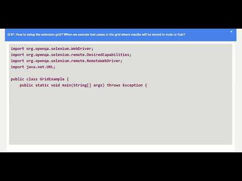 selenium interview questions 07
