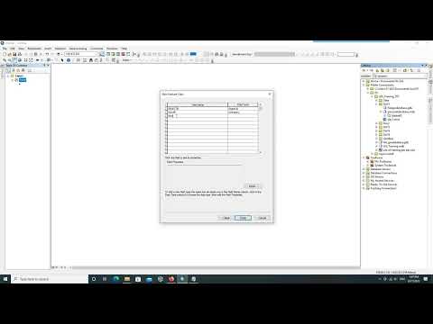 Creating Line feature class in ArcMAP 10.8