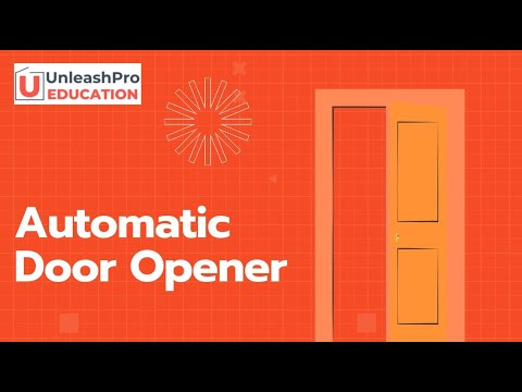 Hands-Free Door Control! 🚪✨ See How IR Sensors Power Smart Automation!