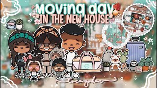 Moving day*into the new house*🍡🐰🍓 ｡𖦹°‧⊹ ࣪ ˖ || with voice*🎙*|| Toca family role play🎀|| ⋆౨ৎ˚⟡˖ ࣪ ||