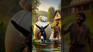 Chalak Gadha  Pachataya #shorts #ytshorts #cartoon #moralstories #vairalshort #ainovastory#animals