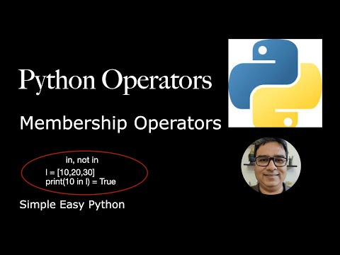 Python Operators: Membership Operators