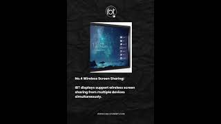 Unveiling the Future: IBT Touch Screen LCDs | Experience Clarity, Collaboration and Efficiency!