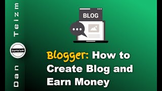 How to Create a Blog on Blogger.com | Tutorial for Beginners 2025