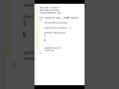 C++ Program to Calculate Sum of Array Elements #coding #cplus #programming #webdevelopment#cpphub