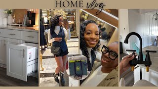 HOME VLOG | MEETING A SUBSCRIBER! DIY cabinet trash, Amazon home finds