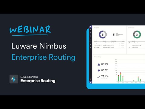 Demo Webinar: Luware Nimbus Enterprise Routing