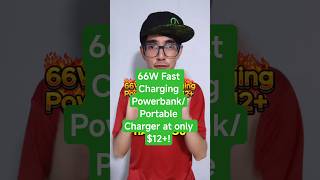 66W Fast Charging Powerbank/Portable Charger at only $12+!#fypsg #sgdeals #fastcharging #powerbanks
