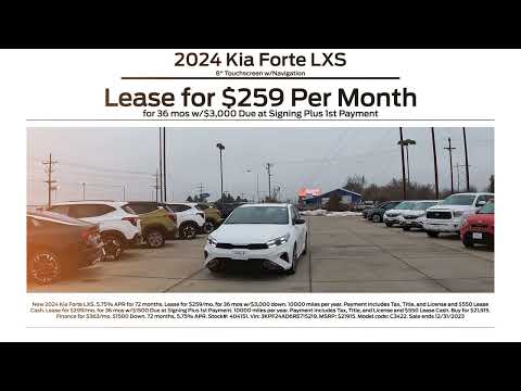 2024 Kia Forte LXS Lease Special | Eide Kia Mandan
