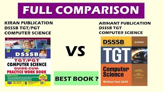 DSSSB TGT COMPUTER SCIENCE (91/20) | KIRAN PUBLICATION VS ARIHANT PUBLICATION