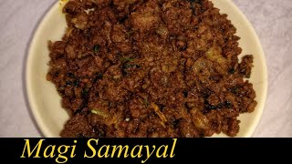 Mutton Keema Curry | Mutton Recipes | Mutton Kothukari | Mutton Keema Masala | Magi Samayal