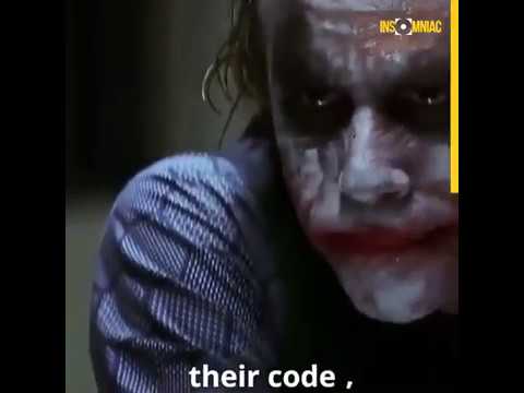 JOKER WAS RIGHT ALL THIS TIME