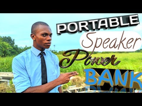 PORTABLE SPEAKER POWER BANK