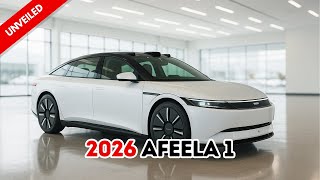 2026 Afeela 1 | The Next Generation of Smart Luxury by Sony & Honda