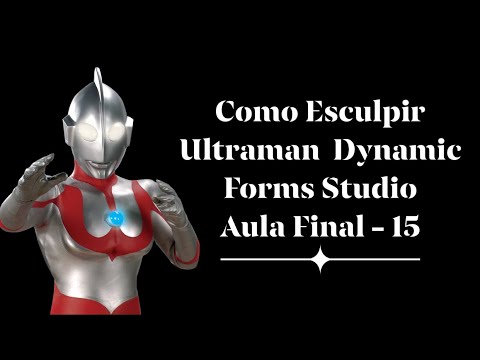 Como Esculpir Uma Estátua / Figura Colecionável - Ultraman / Aula Final  -15: Acabamento / Solvente