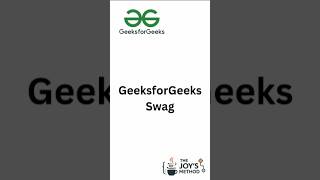 Received a FREE GeeksforGeeks Swag T-Shirt! 👕💚 #GFG #swag #freeswags #goodies #geeksforgeeks