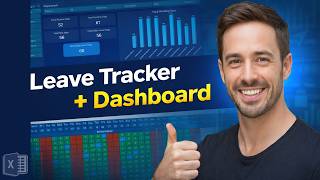 Excel Leave Tracker with Dashboard (Step-by-Step Tutorial)