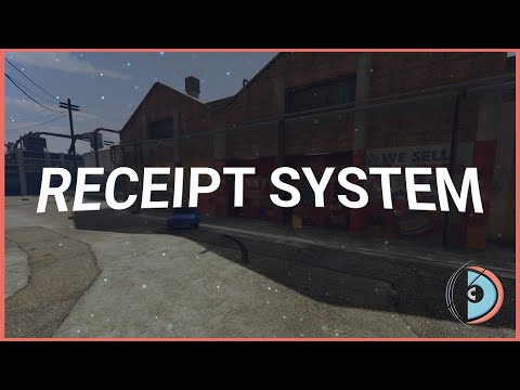 FiveM Receipt system - qb-customs rework - [QBCORE] [FREE]
