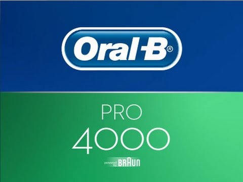 Oral-B Pro 4000 electric toothbrush
