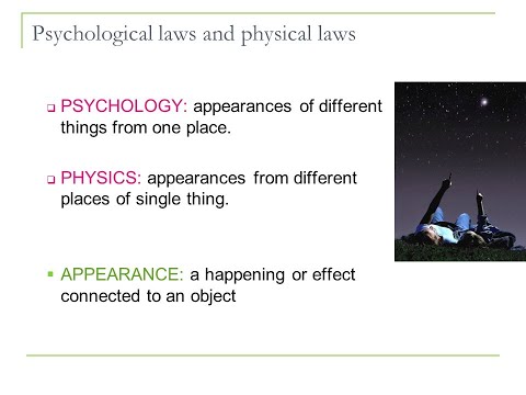 Russell 5.2 Psychological and physical laws