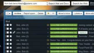Gmail: Search vs. Sort